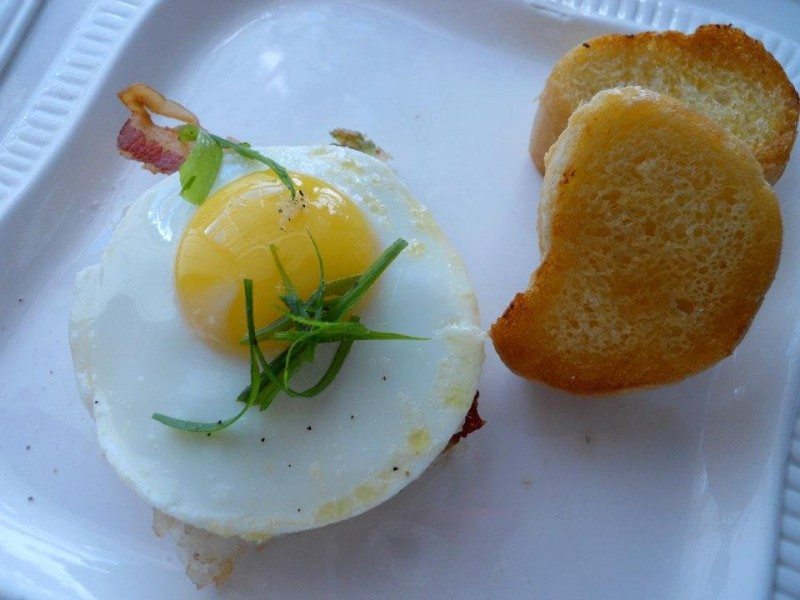 Sunny Egg w/ Potato Bacon Hash